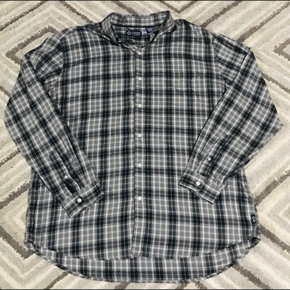 Chaps Men’s Long Sleeve Button Up